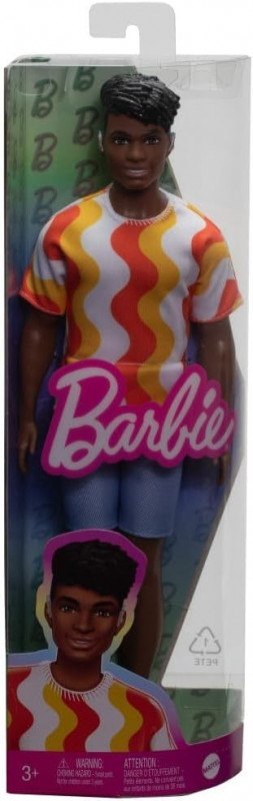 Lalka Barbie Stylowy Ken, masywna sylwetka, aparat słuchowy Mattel