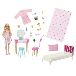 Lalka Barbie Zestaw Sypialnia dla lalki Mattel