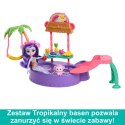 Zestaw Enchantimals Tropikalny basen + lalka Małpka Mattel