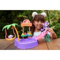 Zestaw Enchantimals Tropikalny basen + lalka Małpka Mattel