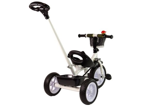 Rower Trójkołowy PRO100 Czarny Koszyk Koła EVA LEAN Trike