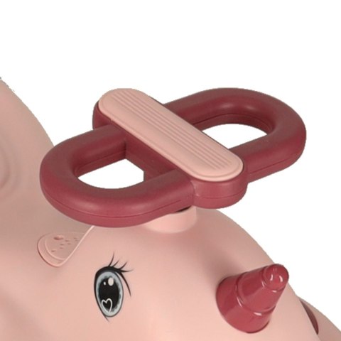 Jeździk grawitacyjny LED Swing FIX S1 skuter z rączką różowy max 65kg Kik Sp. z o. o. Sp. k.