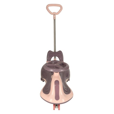 Jeździk grawitacyjny LED Swing FIX S2 skuter z rączką fioletowy max 100kg Kik Sp. z o. o. Sp. k.