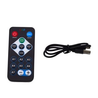 Projektor Gwiazd LED Starry Lampka Nocna Efekty Świetlne Pilot LEAN