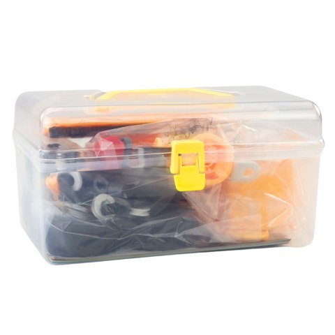 Zestaw Klocków Konstrukcyjnych Maszyny Budowlane 8w1 100el LEAN Toys