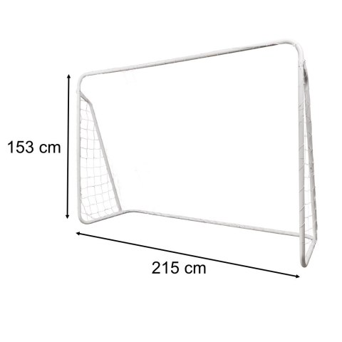 Bramka piłkarska do piłki nożnej dla dzieci treningowa 2w1 + mata celności 215 x 153 x 76 cm Kik Sp. z o. o. Sp. k.