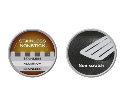 Profesjonalna patelnia 24 cm MR-1224-24 Feel-Maestro