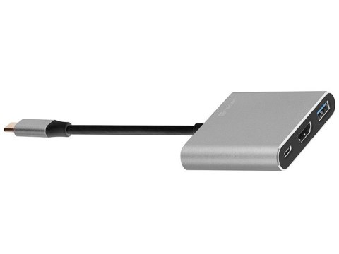 Adapter A-1 USB-C HDMI 4k, USB 3.0, PDW 100W Tracer