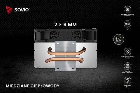 Chłodzenie CPU FROST X2 Savio