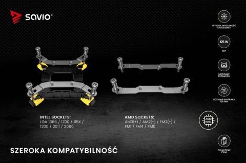 Chłodzenie CPU FROST X2 Savio