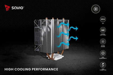 Chłodzenie CPU FROST X2 Savio