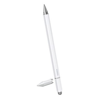 3w1 Rysik pasywny stylus Smooth Writing III - wersja magnetyczna - biały BASEUS