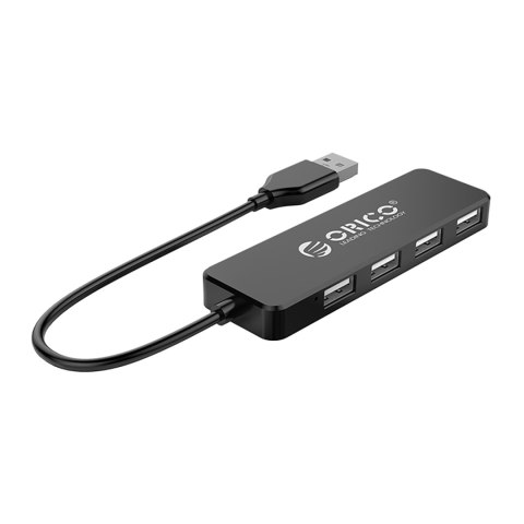 Hub FL01 stacja dokująca rozdzielacz USB-A na 4x USB-A - czarny ORICO