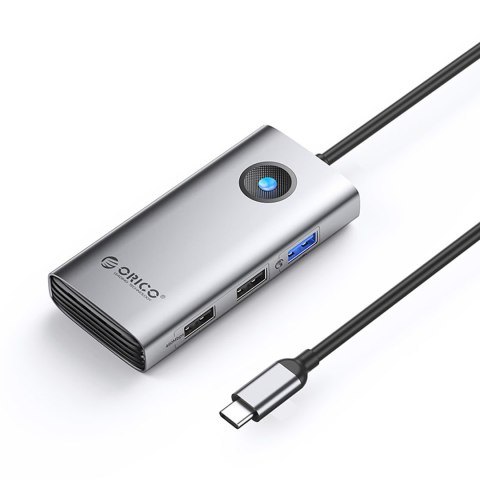 Hub PW11-5P rozdzielacz USB-C na USB-A USB-C PD HDMI - szary ORICO