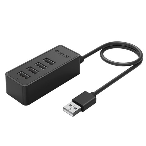 Hub rozdzielacz W5P-U2-030 4x USB-A 30cm - czarny ORICO
