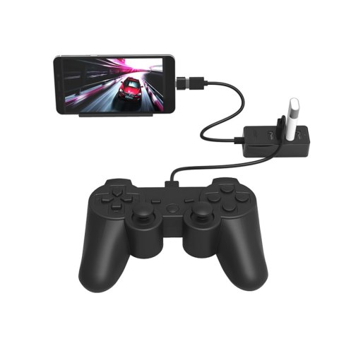 Hub rozdzielacz W5P-U2-030 4x USB-A 30cm - czarny ORICO