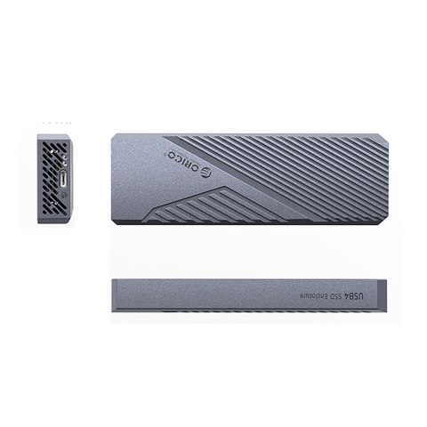 Kieszeń obudowa na dysk CNM2-G20 M.2 NVME USB-C 20Gb/s - szara ORICO