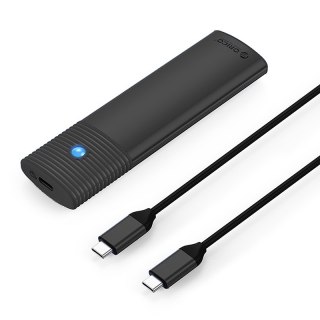 Kieszeń obudowa na dysk PWM2 M.2 NGFF SATA USB-C 5Gb/s - czarna ORICO