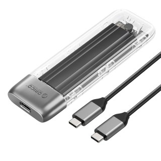 Kieszeń obudowa na dysk TXM2-C3 M.2 NVME USB-C 10Gb/s - szara ORICO