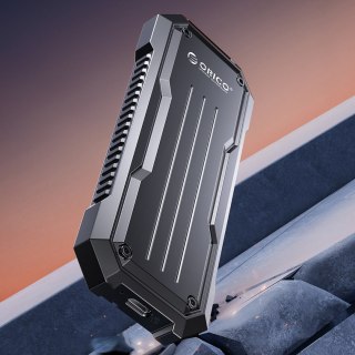 Wzmocniona kieszeń dyskowa taktyczna OXS2C3-G2 M.2 NVMe / SATA SSD USB-C - szara ORICO