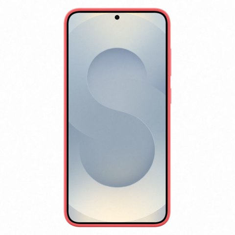 Etui plecki silikonowe Samsung Silicone Case do Samsung Galaxy S25+ - czerwone SAMSUNG