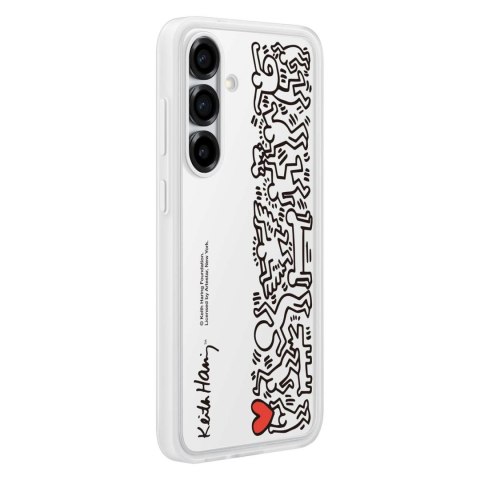 Etui silikonowe plecki Samsung Flipsuit Case do Samsung Galaxy S25 - białe SAMSUNG