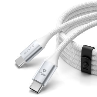 Kabel przewód CDX 100W 5A Power Delivery USB-C 1m - biały ORICO