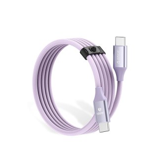 Kabel przewód CDX 100W 5A Power Delivery USB-C 1m - fioletowy ORICO