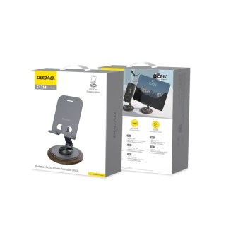 Podstawka stojak do telefonu 360 stopni metalowy - szary DUDAO
