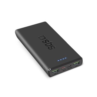 Powerbank 10000 mAh Power Delivery 20W - czarny SBS