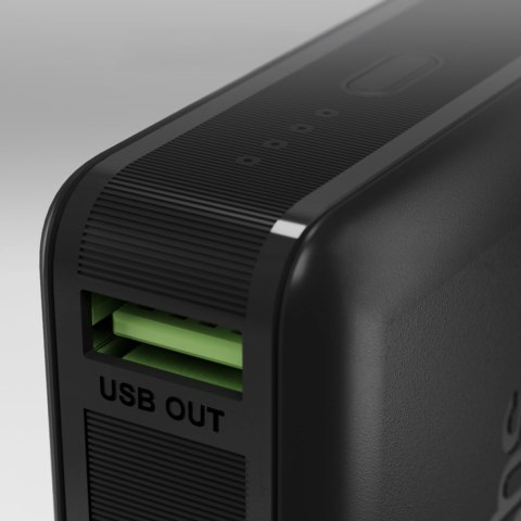 Powerbank 10000 mAh Power Delivery - czarny SBS