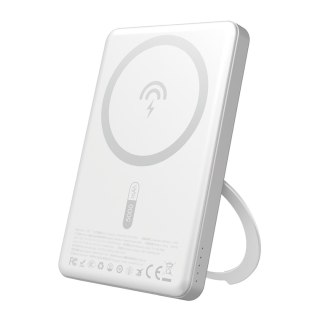 Powerbank z MagSafe i podstawką 20W PD 5000mAh - srebrny DUDAO