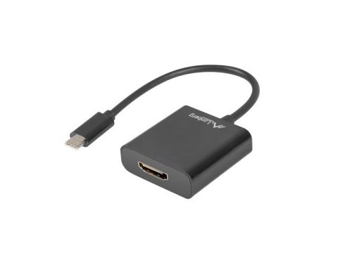 Adapter USB CM - HDMI F 15cm czarny Lanberg