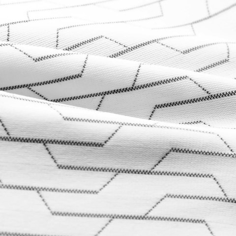 Rękawiczki sportowe rowerowe pełne wiosenno-letnie rozmiar L - biało-czarne ROCKBROS