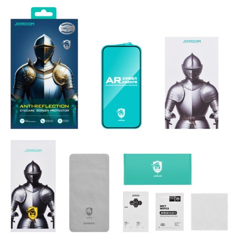 Szkło hartowane z antyrefleksem na iPhone 15 Plus/16 Plus JOYROOM