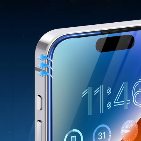 Szkło hartowane z antyrefleksem na iPhone 15 Plus/16 Plus JOYROOM