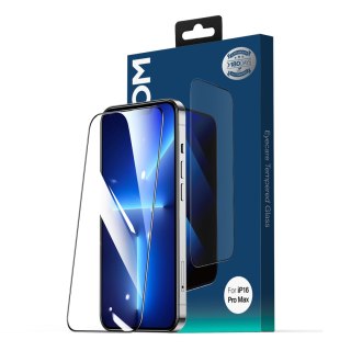Szkło hartowane z czarną ramką 2.5D Anti-Blue Light Dustproof na iPhone 15 Plus/16 Plus JOYROOM