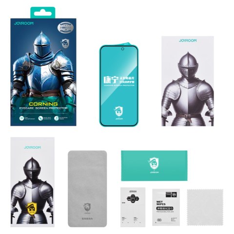 Szkło ochronne hartowane Corning Eyecare na iPhone 15 Plus/16 Plus JOYROOM