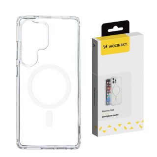Etui ochronne do Samsung Galaxy S25 Ultra Clear MagSafe - przezroczyste WOZINSKY