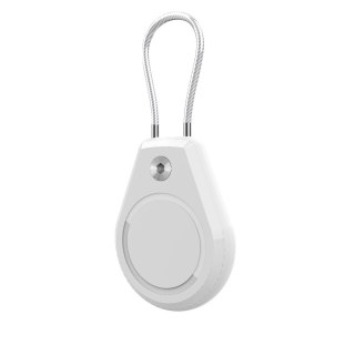 Etui wodoodporne na Apple AirTag ze stalową linką - 2 szt. HURTEL