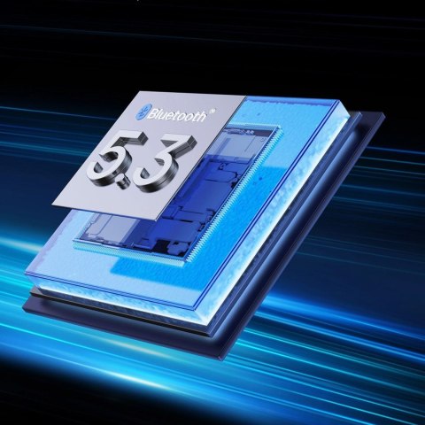 Słuchawki bezprzewodowe Bowie E5x TWS - niebieskie BASEUS