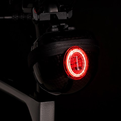 Torba rowerowa sztywna kufer podsiodłowy hard shell 0.4l - czarna ROCKBROS