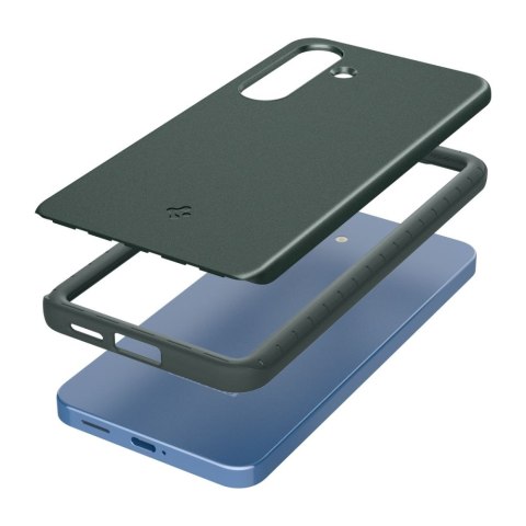 Etui na Samsung Galaxy S25 Thin Fit Mag - zielone SPIGEN