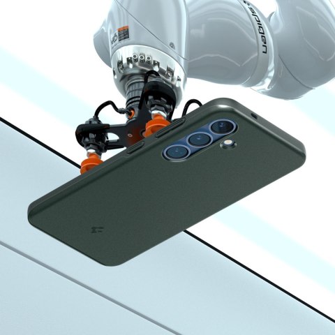 Etui na Samsung Galaxy S25 Thin Fit Mag - zielone SPIGEN