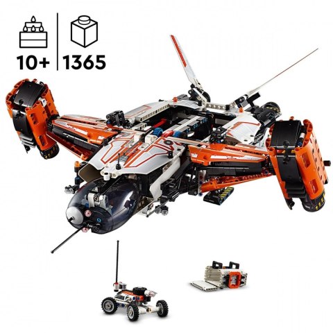 Klocki Technic 42181 Transportowy statek kosmiczny VTOL LT81 LEGO