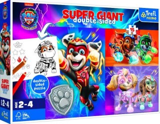 Puzzle 15 elementów GIANT Wspaniała drużyna Psi Patrol Trefl