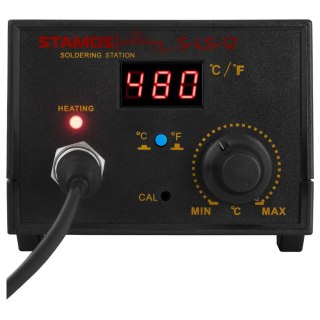 Stacja lutownicza lutownica kolba grotowa 65 W 2 mV akcesoria S-LS-12 Stamos Soldering