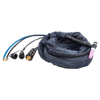 Uchwyt spawalniczy palnik TIG z przewodem dł. 4m i akcesoriai 350A Stamos Germany