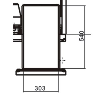 Szuflady z prowadnicami do stołu chłodniczego 2szt. - Hendi 232071 Hendi
