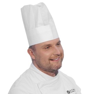 Czapka kucharska perforowana zestaw 10szt. - Hendi 560044 Hendi